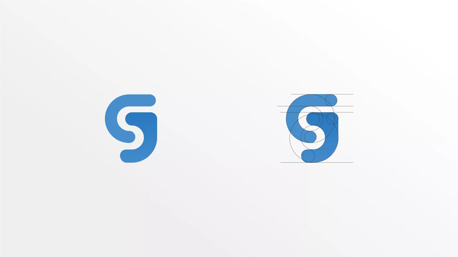 Разработка логотипа газовой компании «Сервис газ» в Пустошке