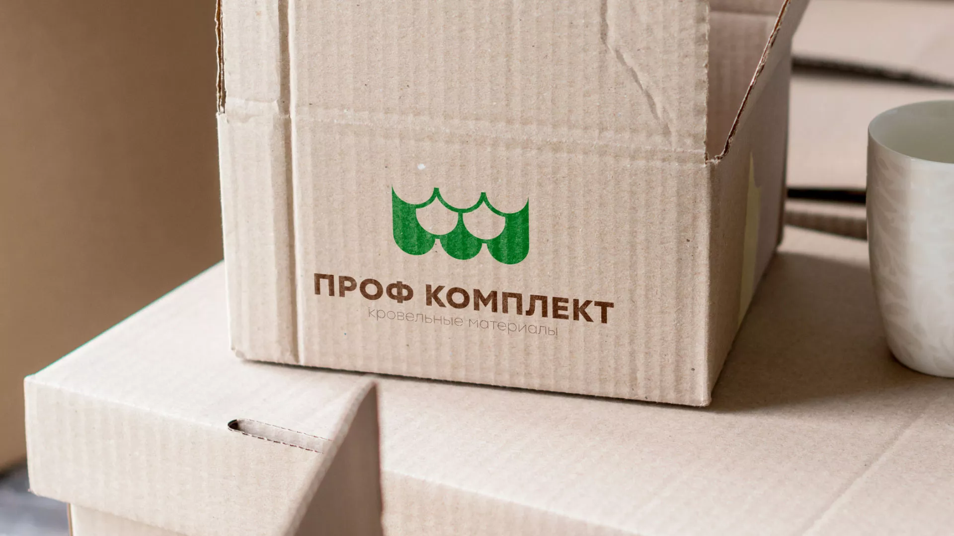 Создание логотипа компании «Проф Комплект» в Пустошке