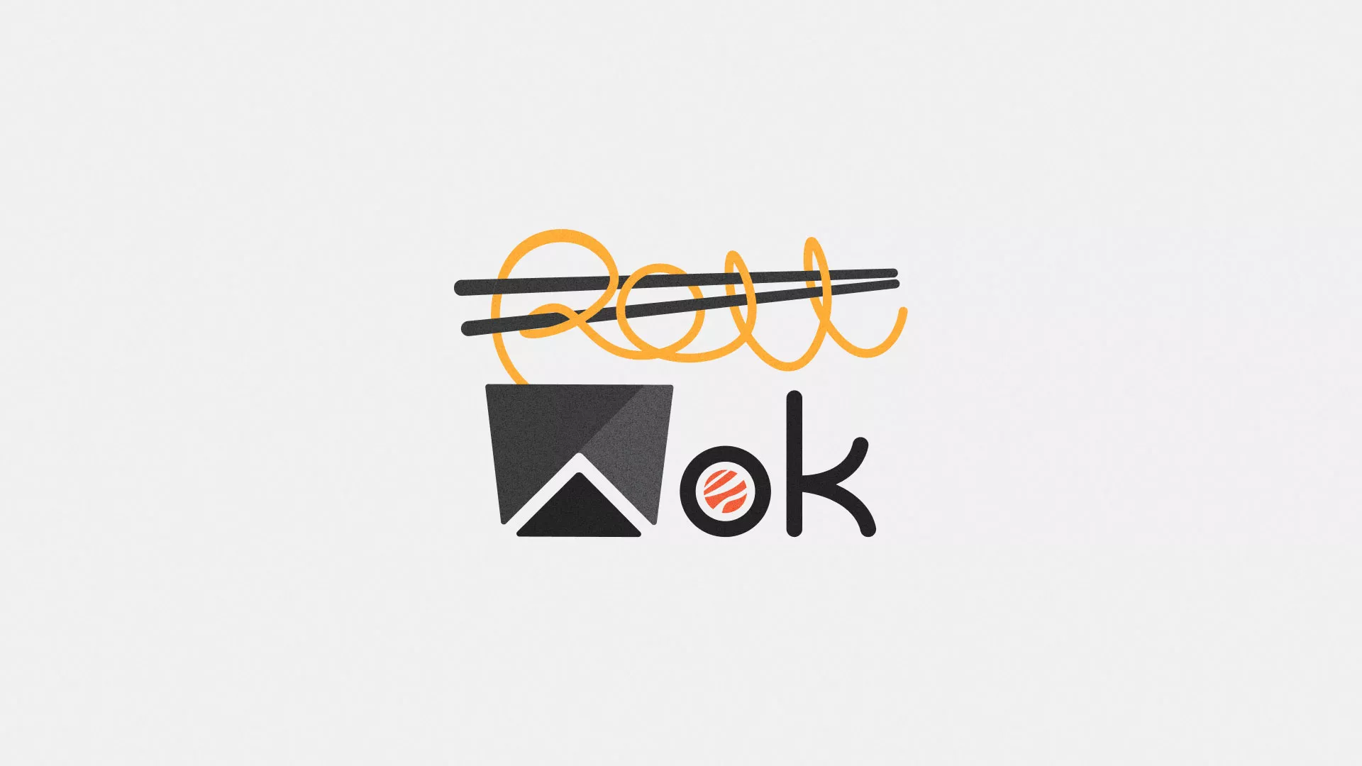 Разработка логотипа в Пустошке для суши-бара «Roll Wok Club» Разработка логотипа в Пустошке для суши-бара «Roll Wok Club»