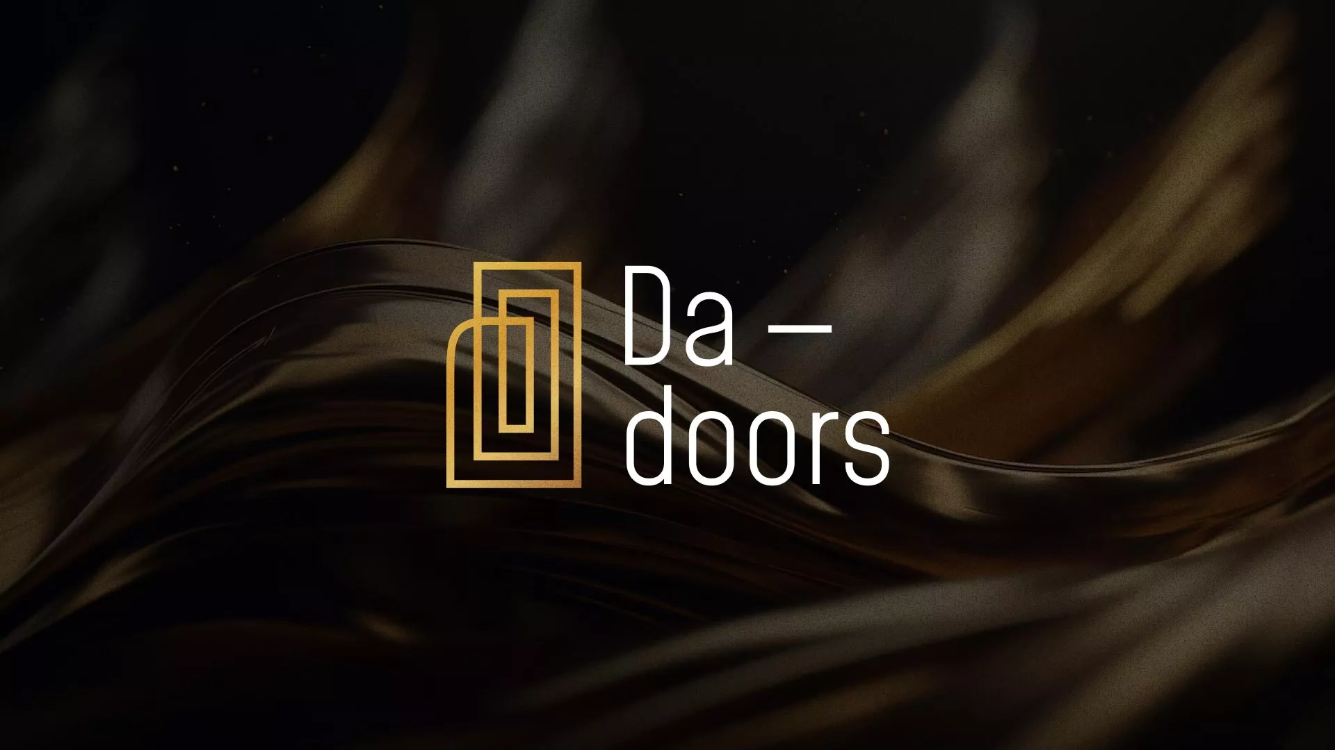 Разработка логотипа для компании «DA-DOORS» в Пустошке